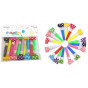náhled BONDI Párty frkačky ColorDots 7,5cm 10ks IMC-07715 (bal/12sad)