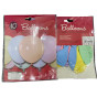 náhled Balónky 10ks Pastel mix - Helium latex PT10340 (bal/12ks)