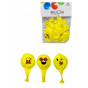 náhled Balónky 31cm 10ks PK31-21 - Smile žlutý (bal/12ks) BALLOONS