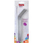 náhled Toro Party brčka nerezová eco set 4ks +1ks čisticí kartáček