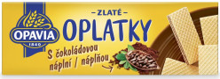 Zlaté oplatky 146g čokoládové (28)