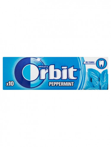 ORBIT 14g Peppermint Modrý