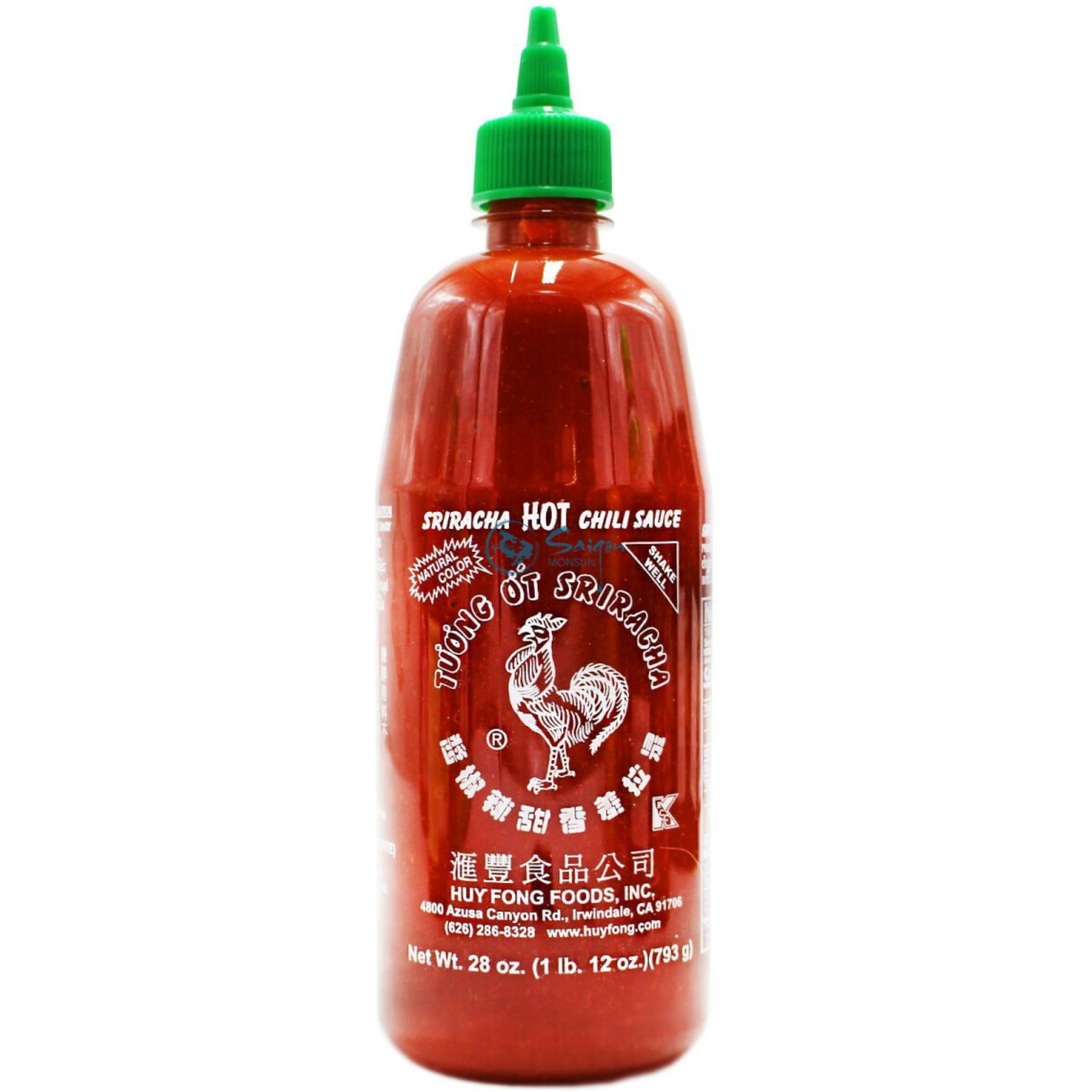 Sriracha HOT chilli sauce USA 793g / 714ml (tuong ot con ga)